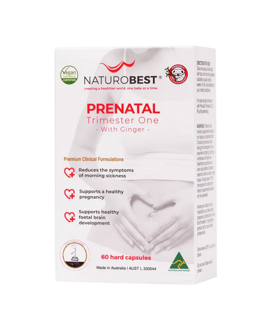 NATUROBEST PRENATAL TRIMESTER ONE WITH GINGER
