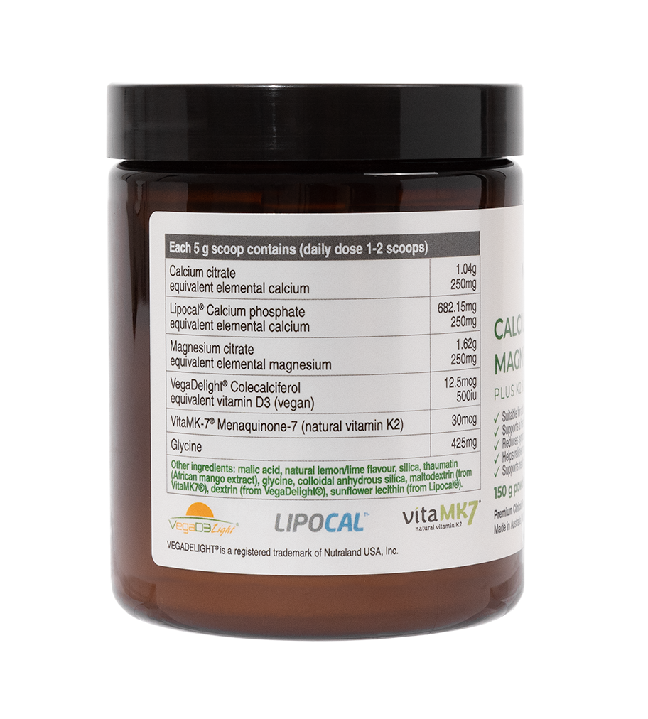 NATUROBEST CALCIUM & MAGNESIUM PLUS K2 & D3