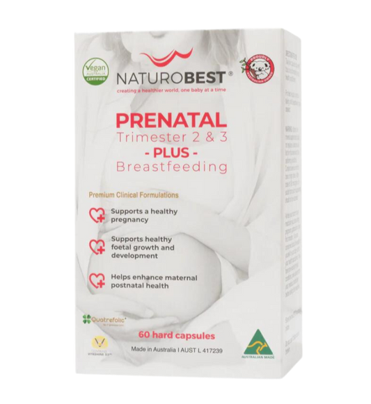Naturobest Prenatal Trimester 2 & 3 Plus Breastfeeding
