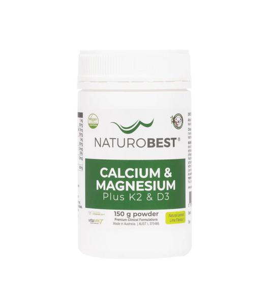 Naturobest Calcium & Magnesium Plus K2 & D3
