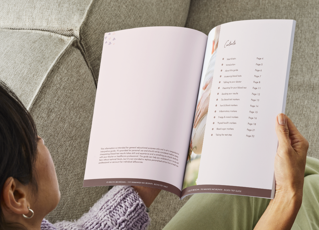 Blood Test Guide - For Postpartum Mothers