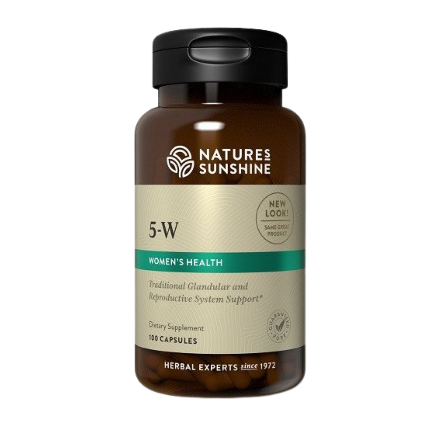 Mamawise Store 5-W Pregnancy Capsules Bottle of 100 capsules for birth preparation in late pregnancy